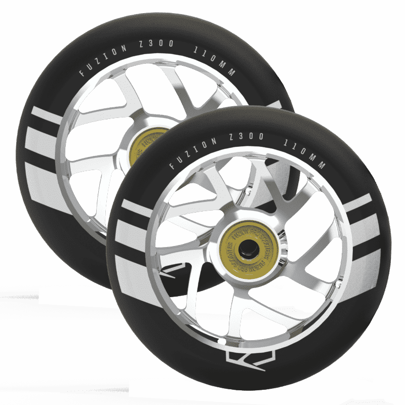 Koła Fuzion Flight 110mm silver/black