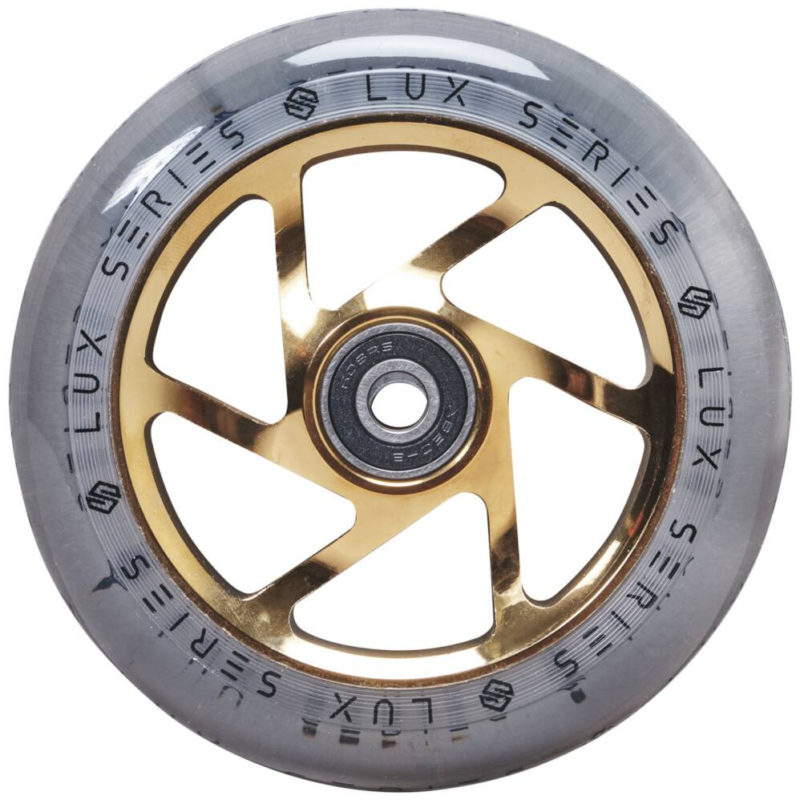 Koło Striker Lux gold chrome/clear 110mm